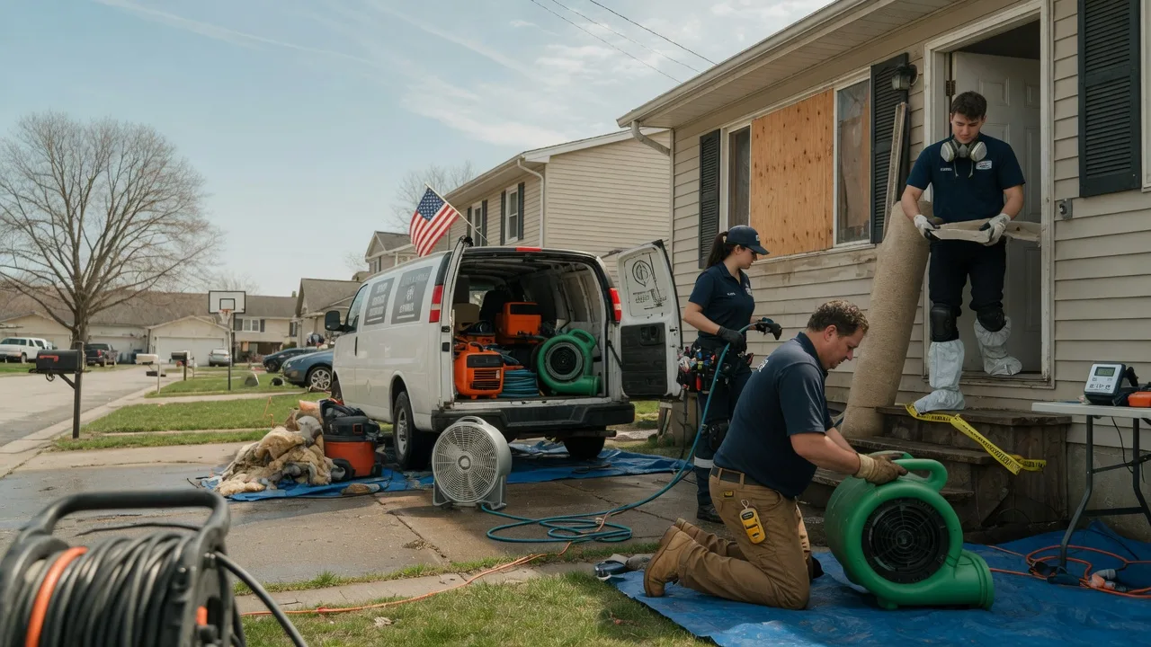 Water Damage Restoration in Blackwater, VA near me